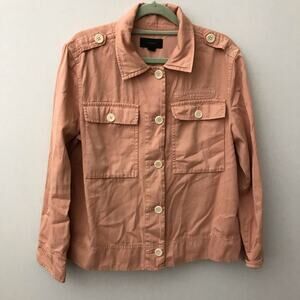 J Crew Safari Utility Shacket Shirt Jacket G0219